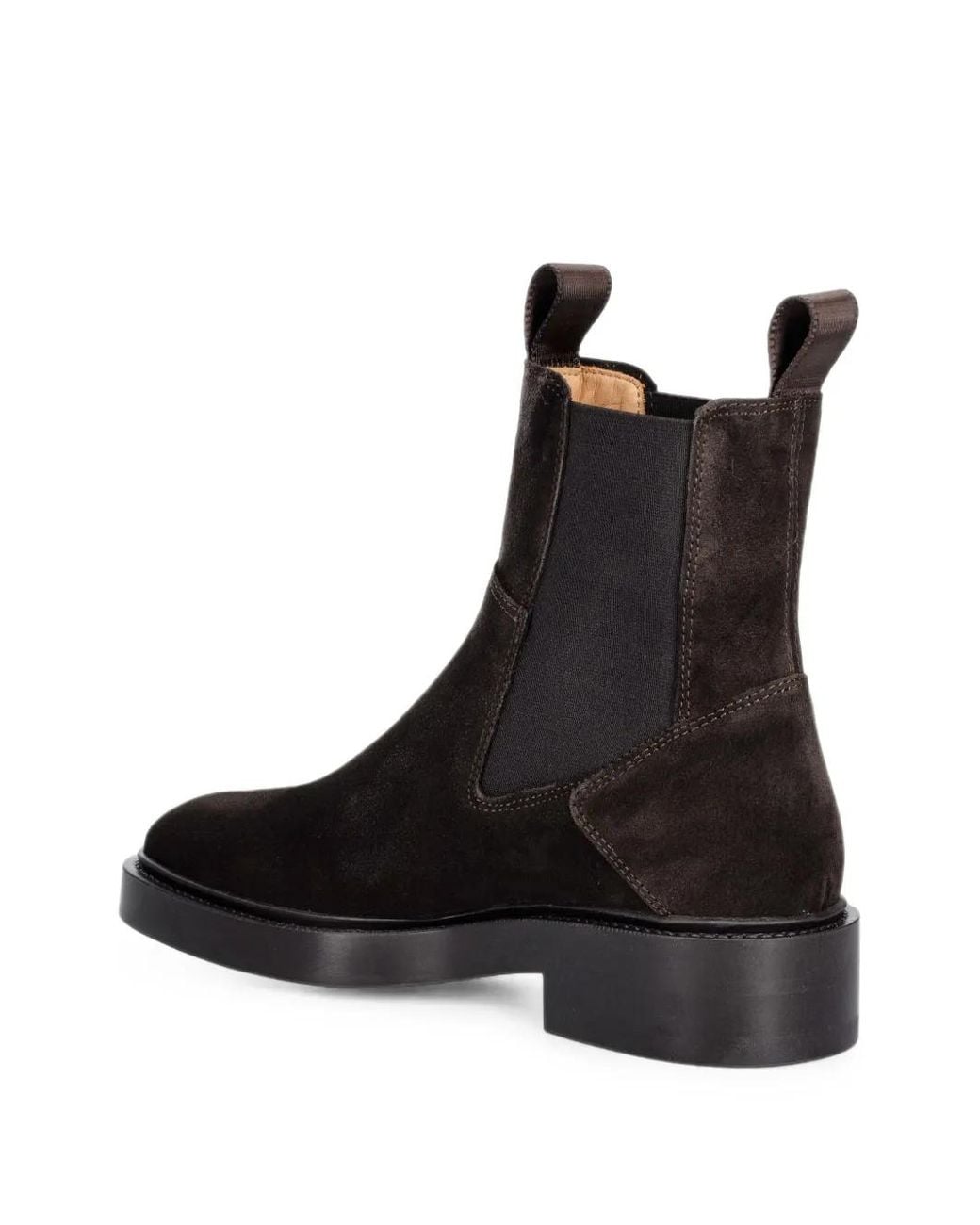 Gant Black Chelsea Suede Boots
