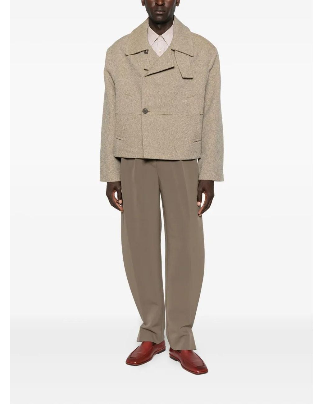 Jacquemus Natural Button-Fastening Jacket for men