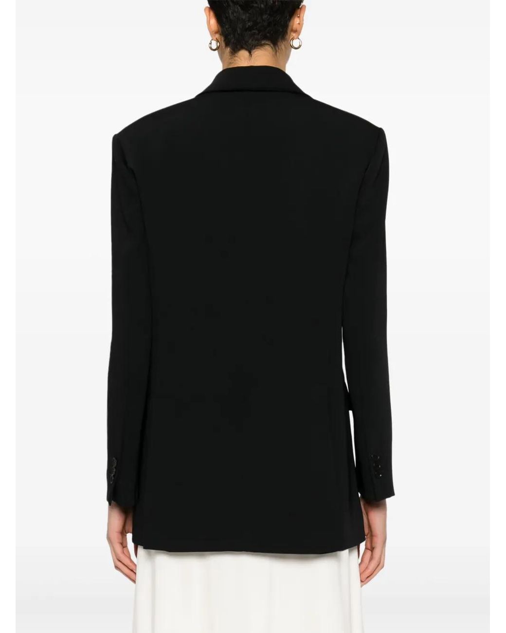 P.A.R.O.S.H. Blazer Met Enkele Rij Knopen in het Black