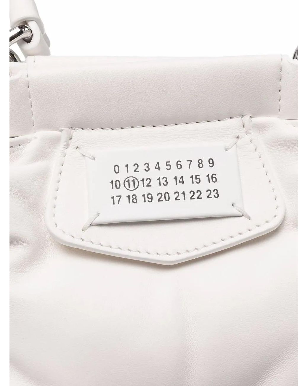 Maison Margiela Multicolor Glam Slam Quilted Tote Bag White