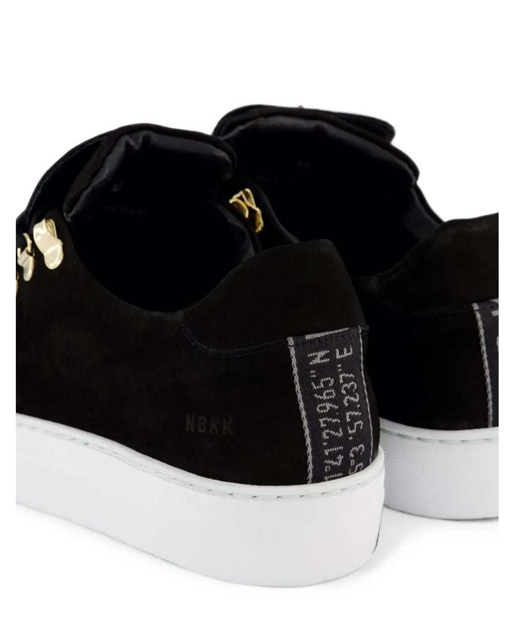 Nubikk Black Jagger Classic Sneakers for men