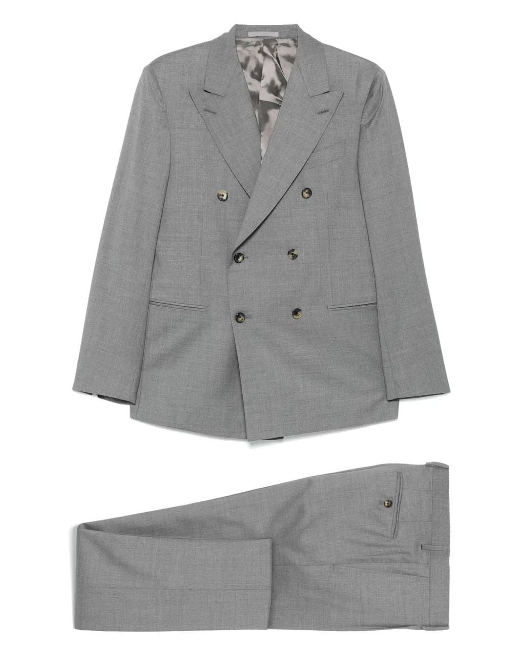 Caruso Gray Norma Suit for men