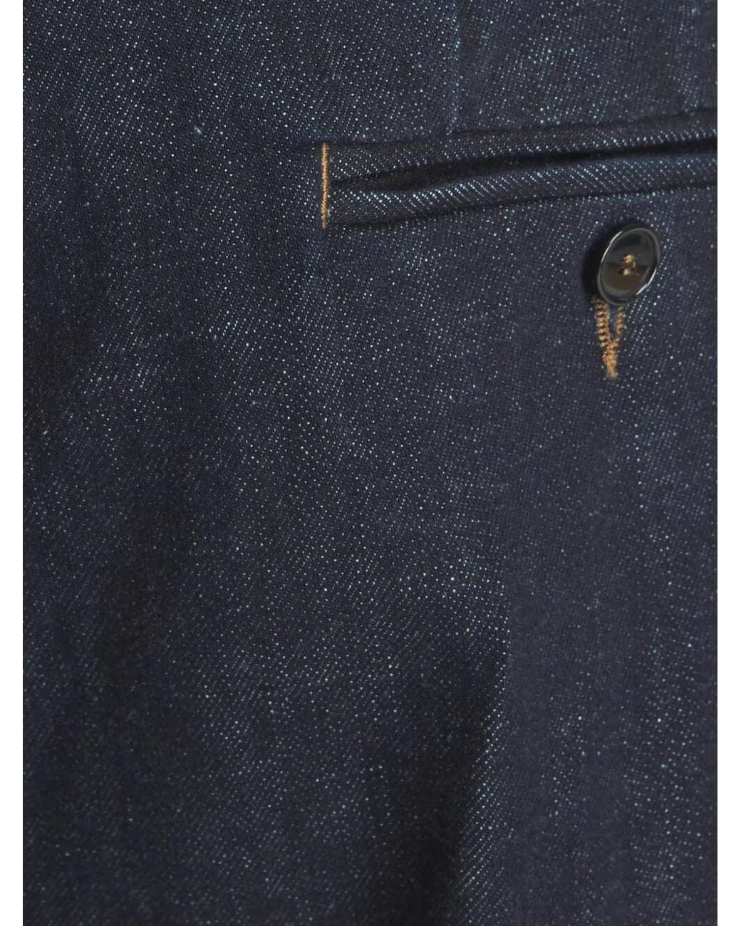 Barena Blue Candiano Wide-Leg Jeans