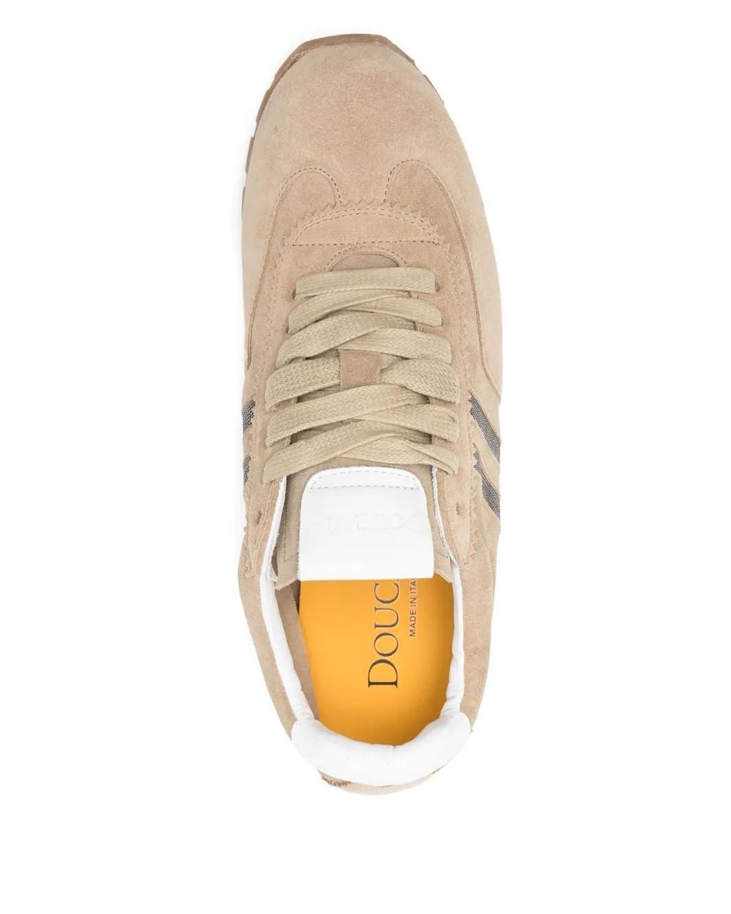 Doucal's Natural Suede Sneakers