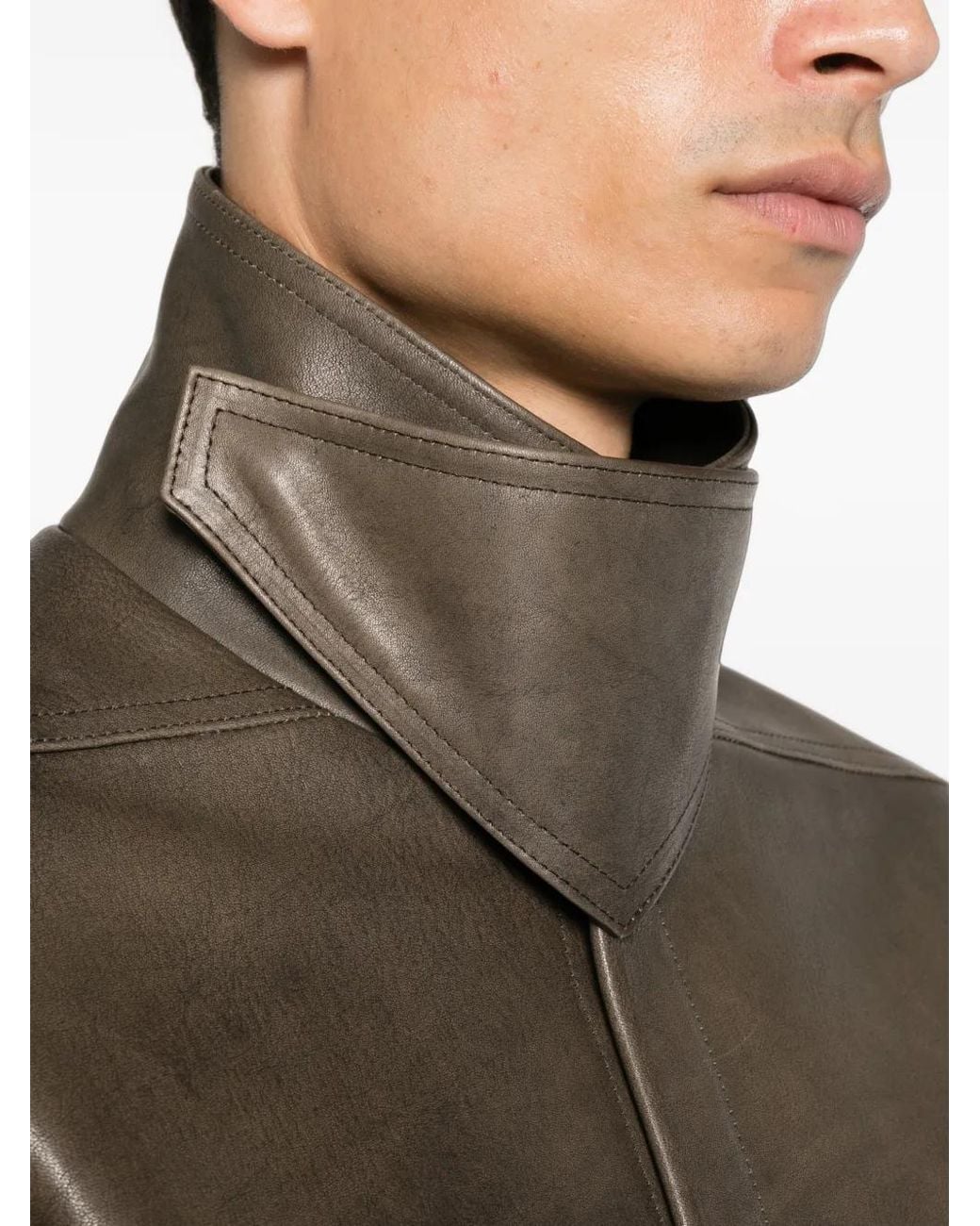 Rick Owens Brown Tower Alice Jacket for men