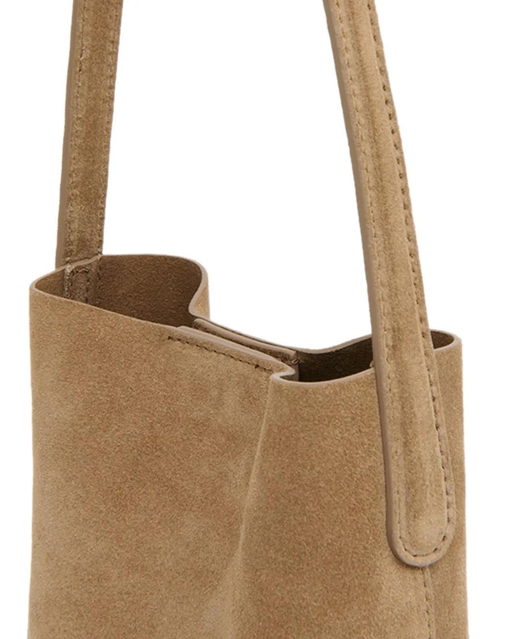 Mansur Gavriel Natural Everyday Cabas Suede Tote Bag