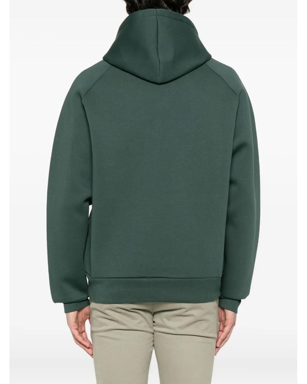 Autry Green Zip-Up Hoodie