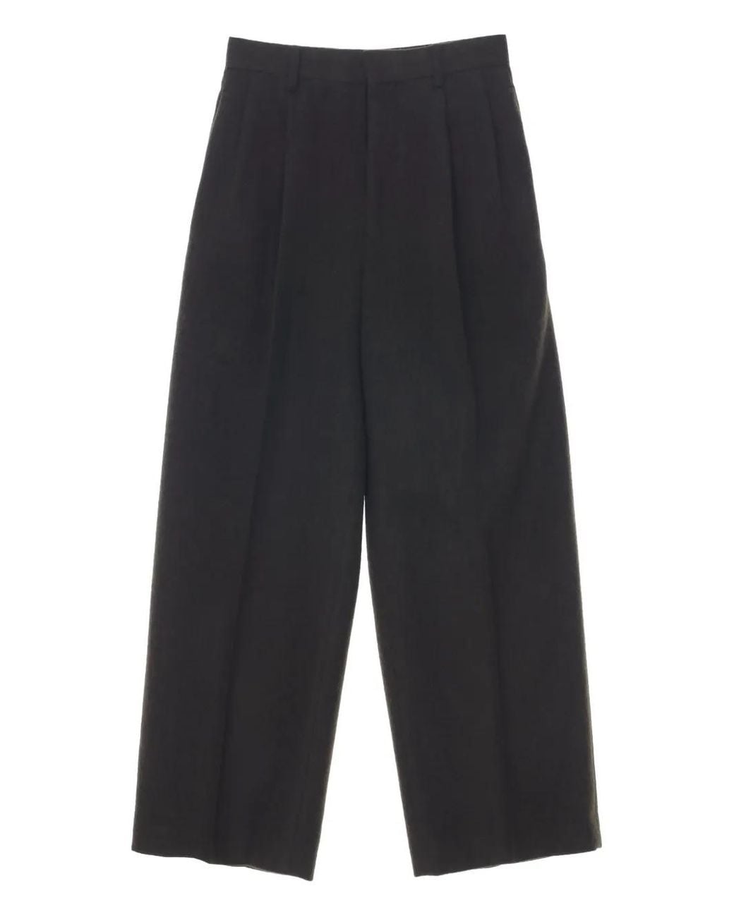 Auralee Blue Belt-Loop Trousers