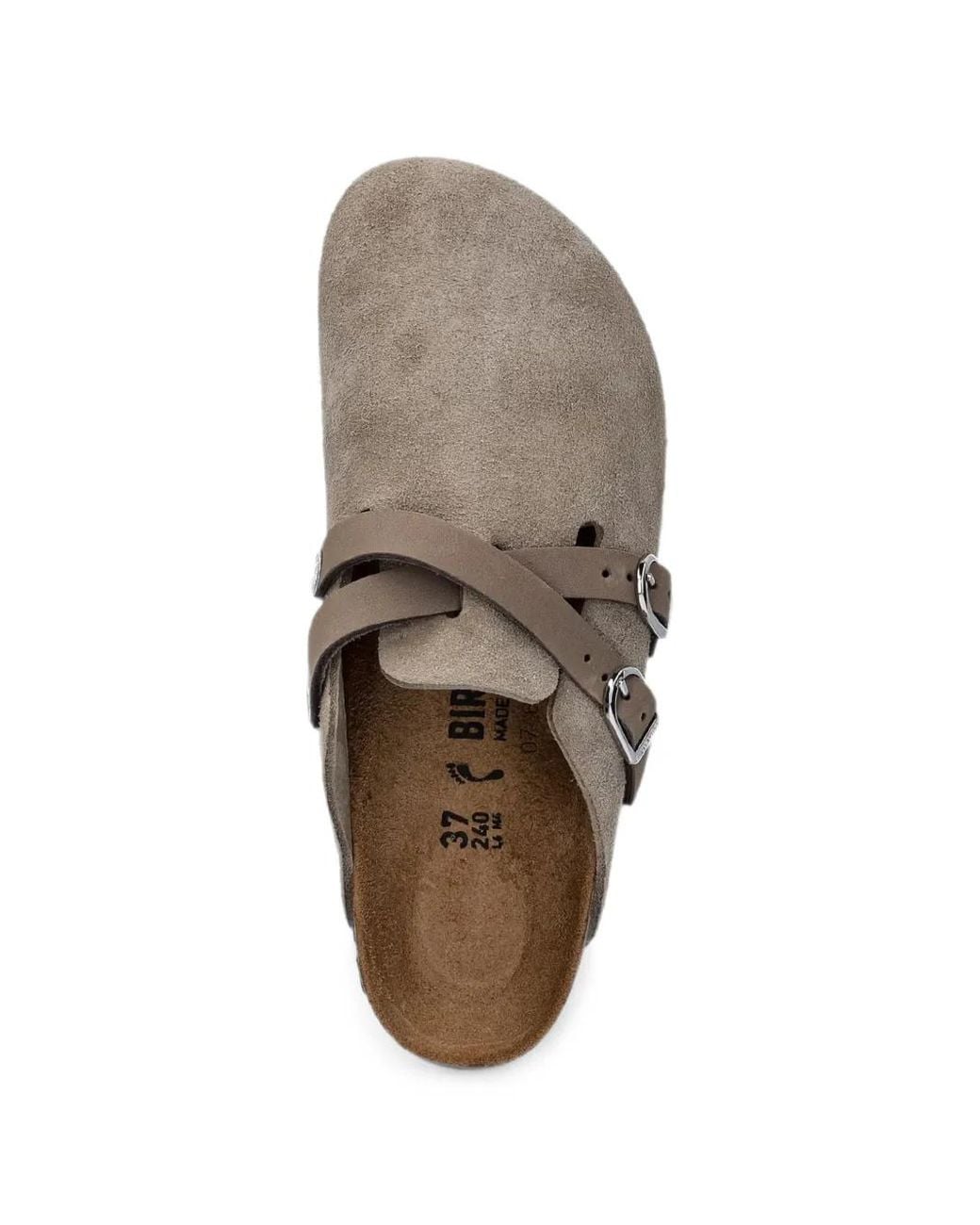 Birkenstock White Blair Clogs