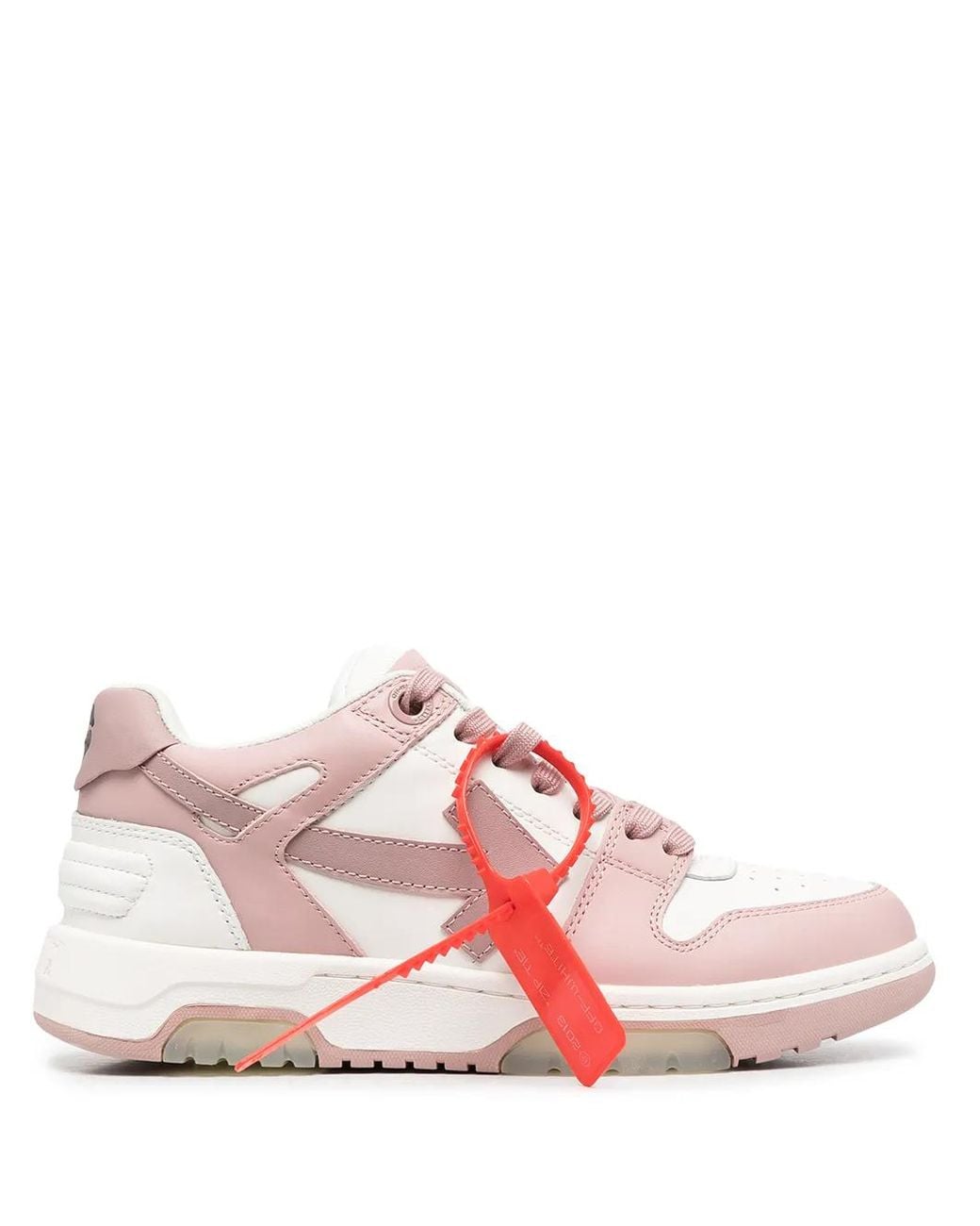 Off-White c/o Virgil Abloh White Out Of Office Arrow-Motif Low-Top Sneakers