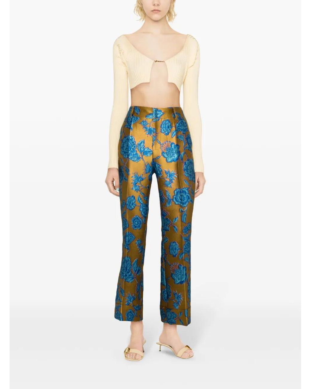 LaDoubleJ Blue Hendrix Tailored Trousers