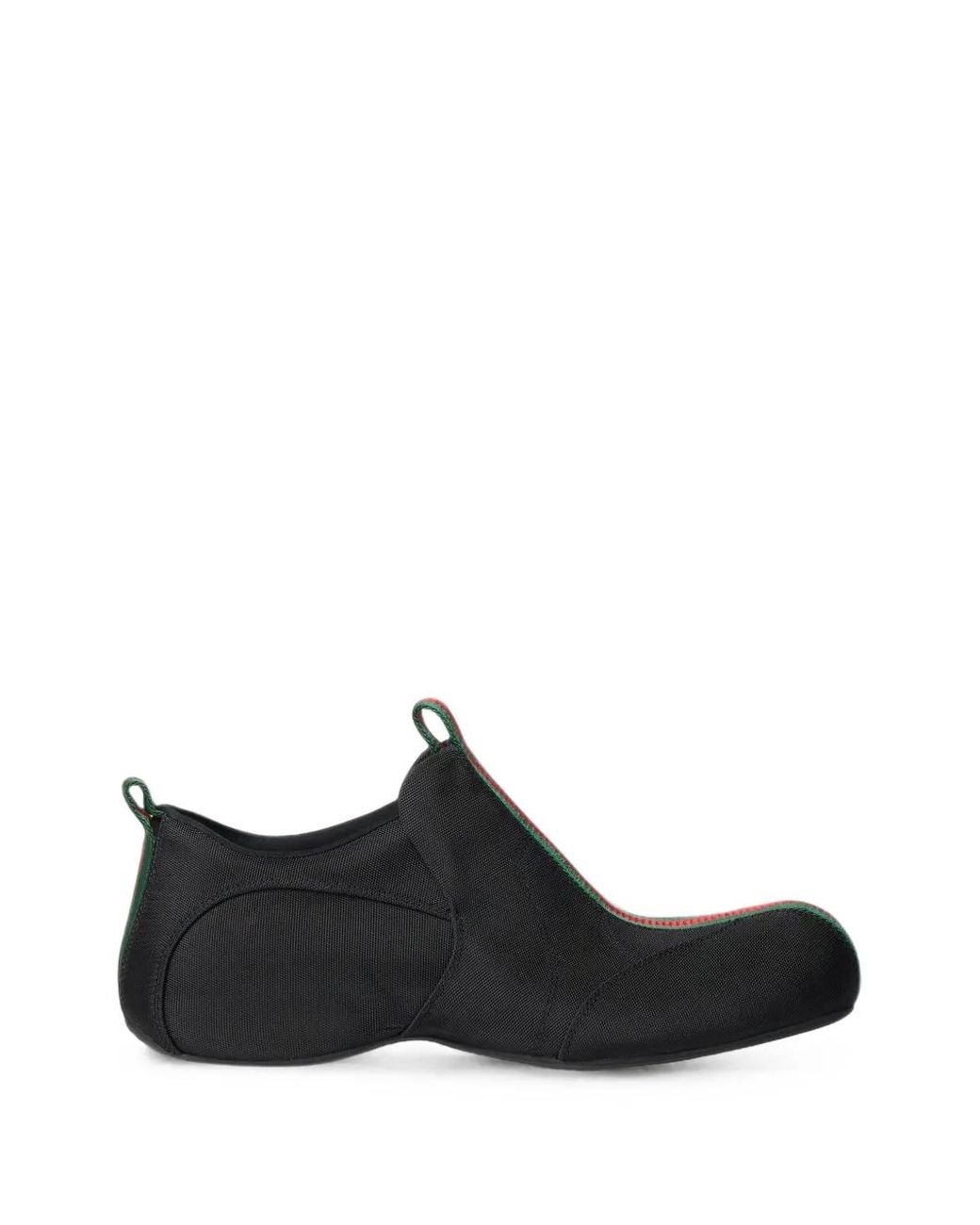 Gucci Black Drip Web-Stripe Sneakers for men