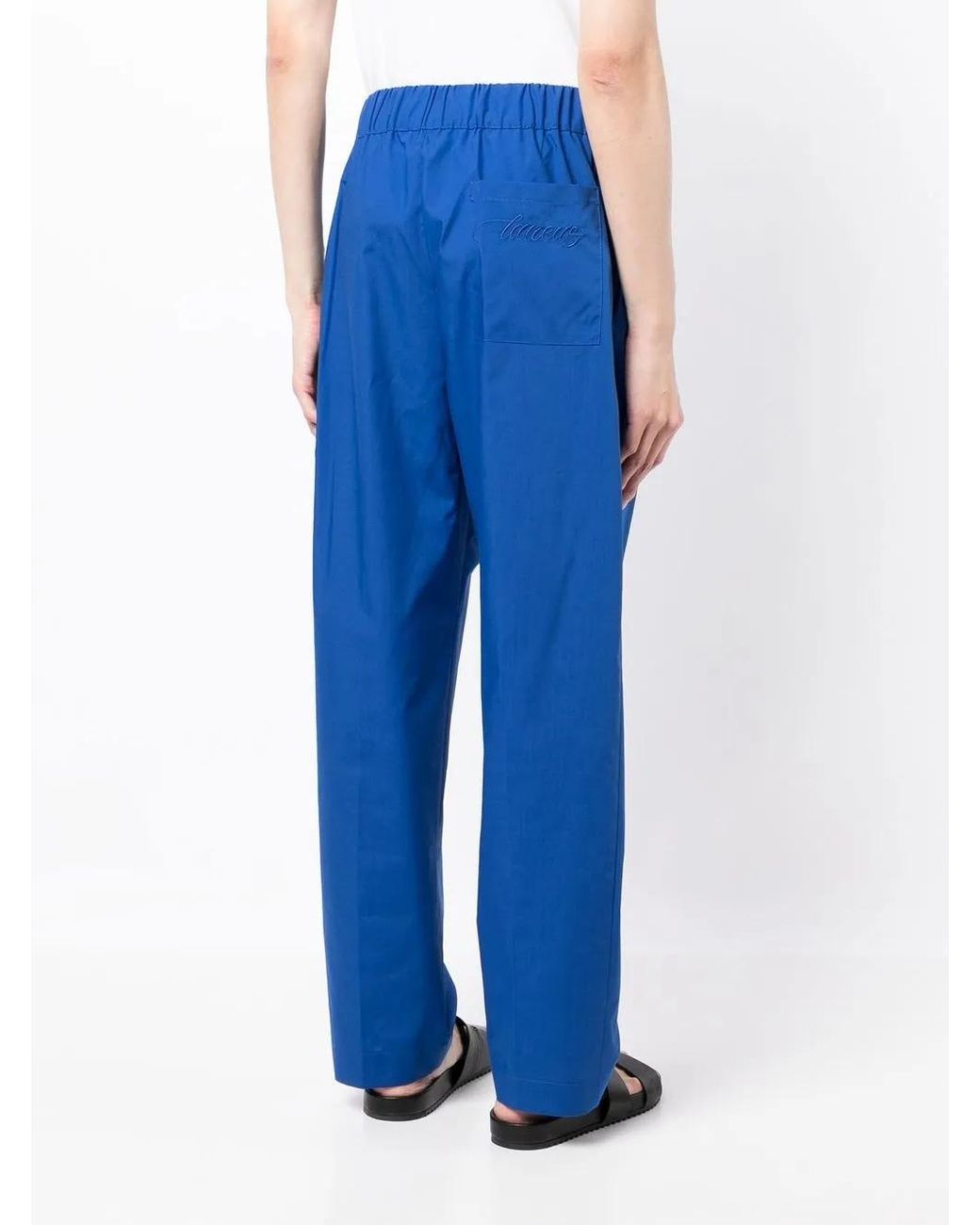 Pantalones Rectos Laneus de hombre de color Blue