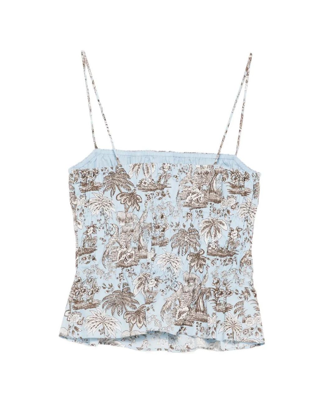 Staud White Top Ayla