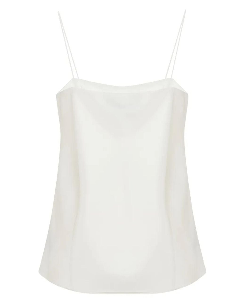 Another Tomorrow Flared Top in het White