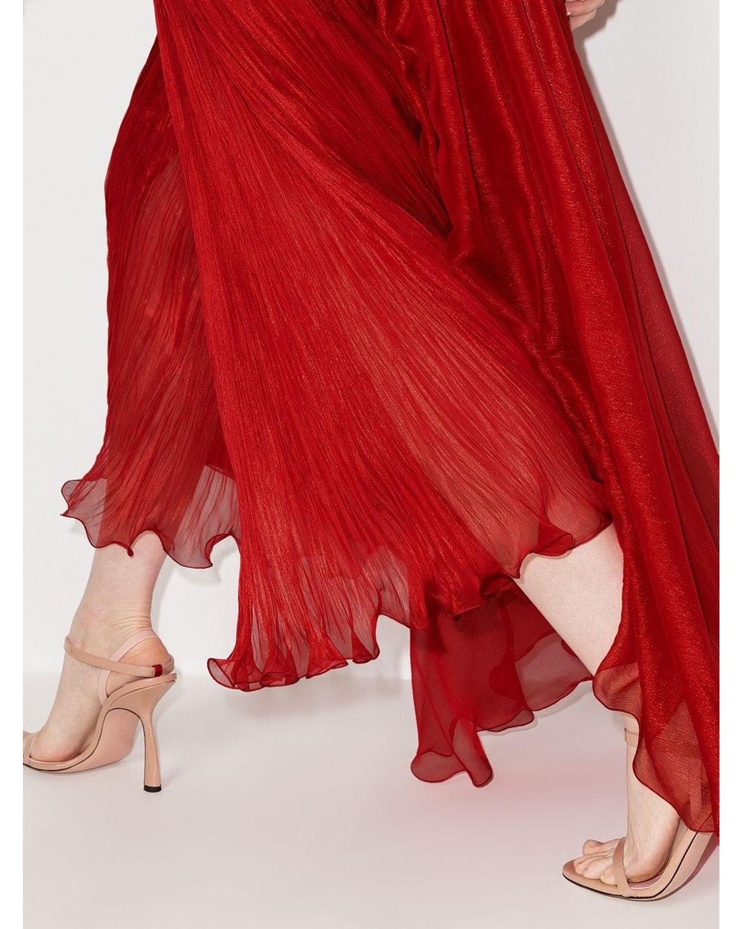 maria lucia hohan siona draped silk dress Maria Lucia Hohan