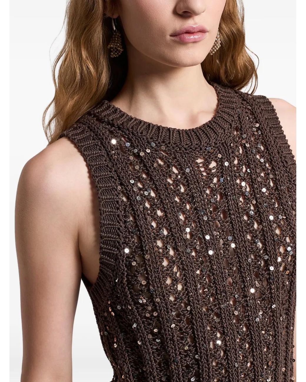 Peserico Brown Top