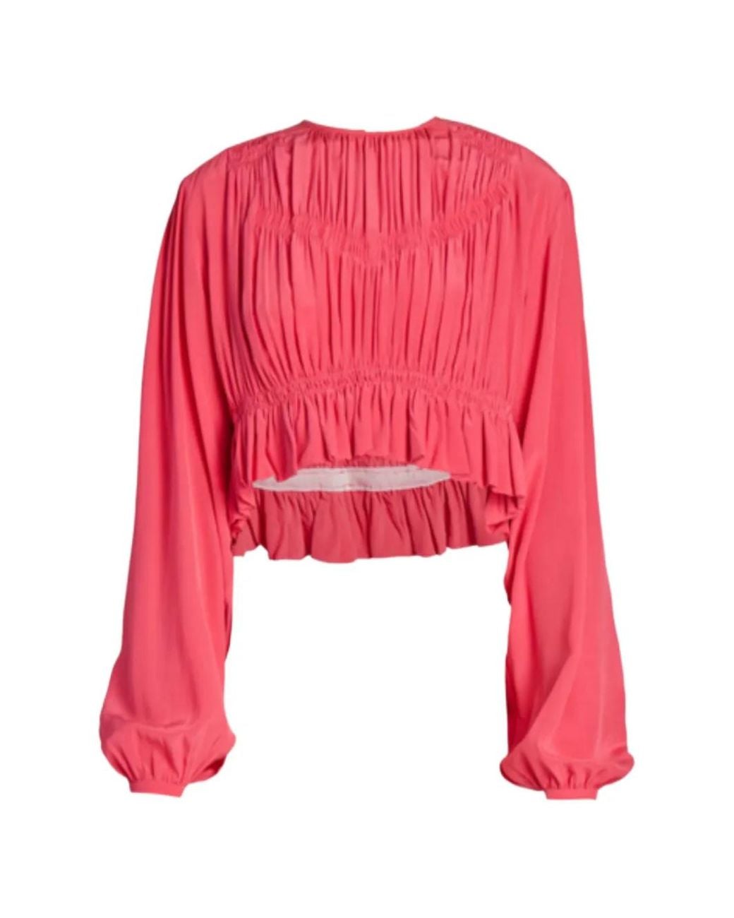 Isabel Marant Nelino Shirred Blouse