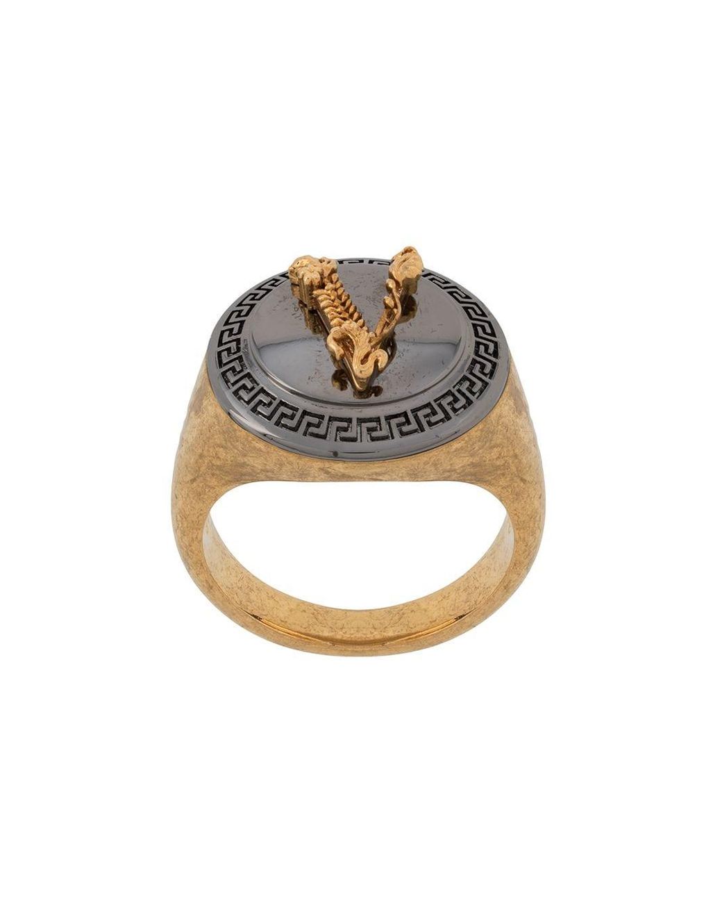 versace virtus ring