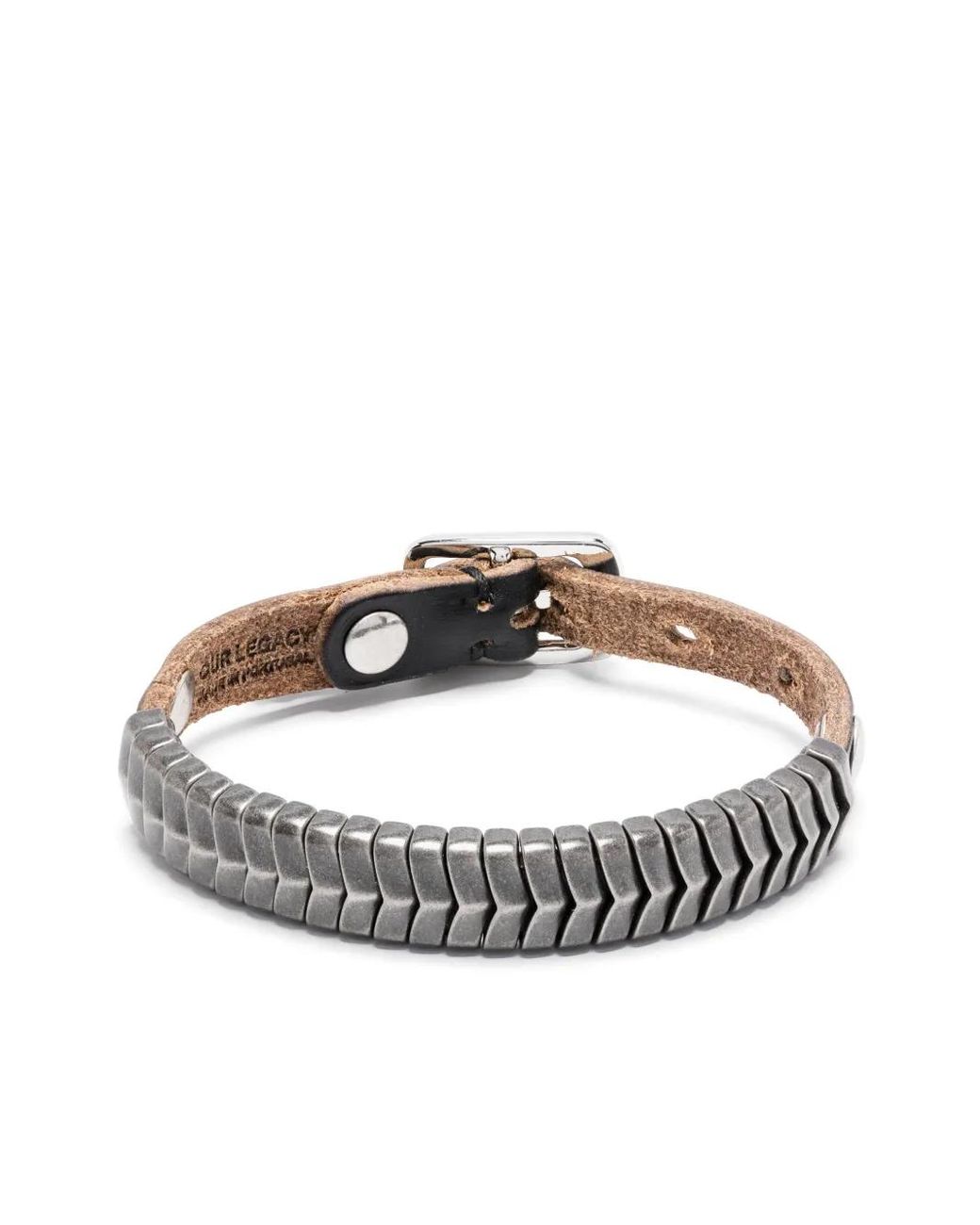 アクセサリー OUR LEGACY SPINE BRACELET BLACK OUR LEGACY SS25 SPINE BRACELET / BLK - NUBIAN