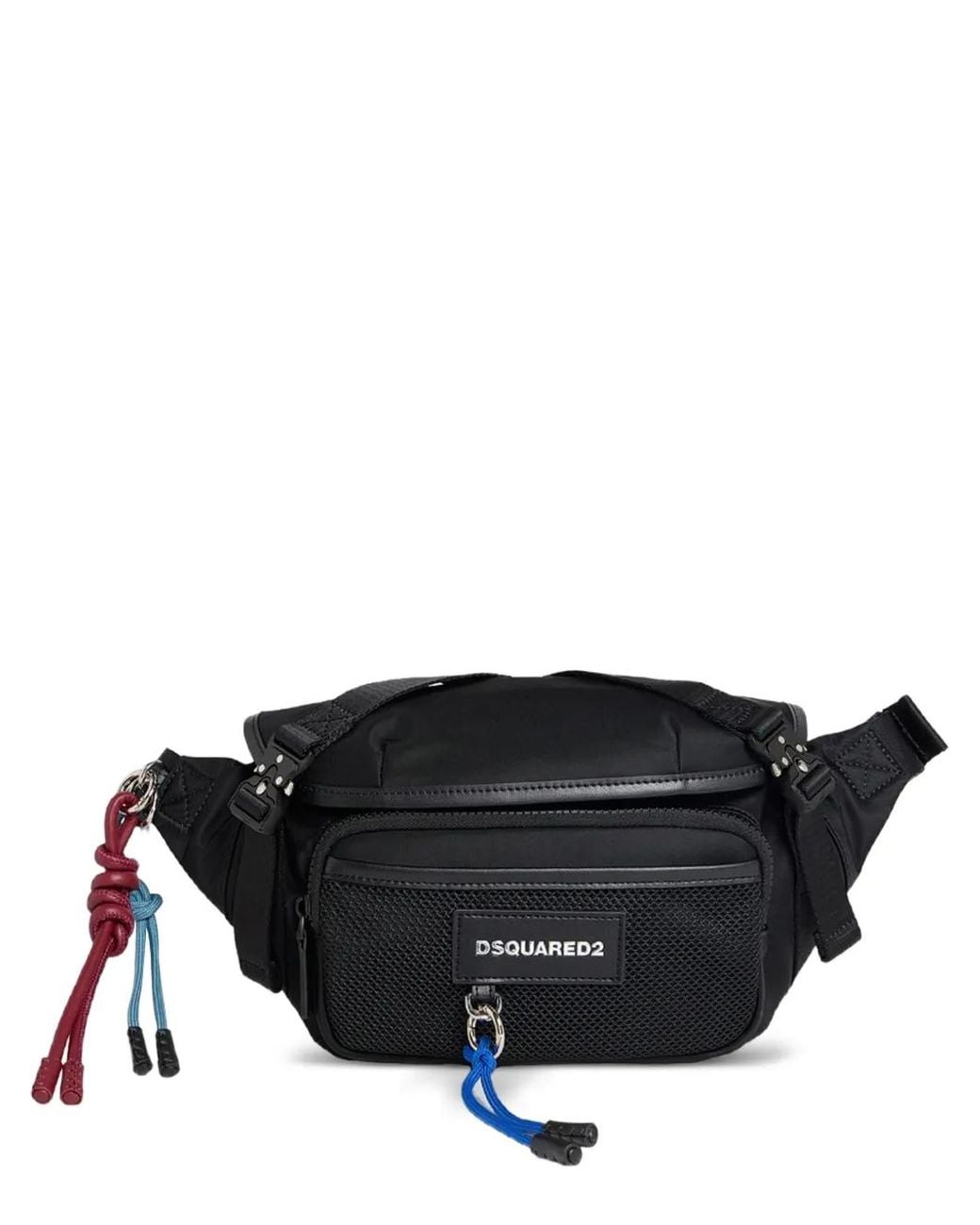 DSquared² Black Gürteltasche Mit Mesh-Einsatz
