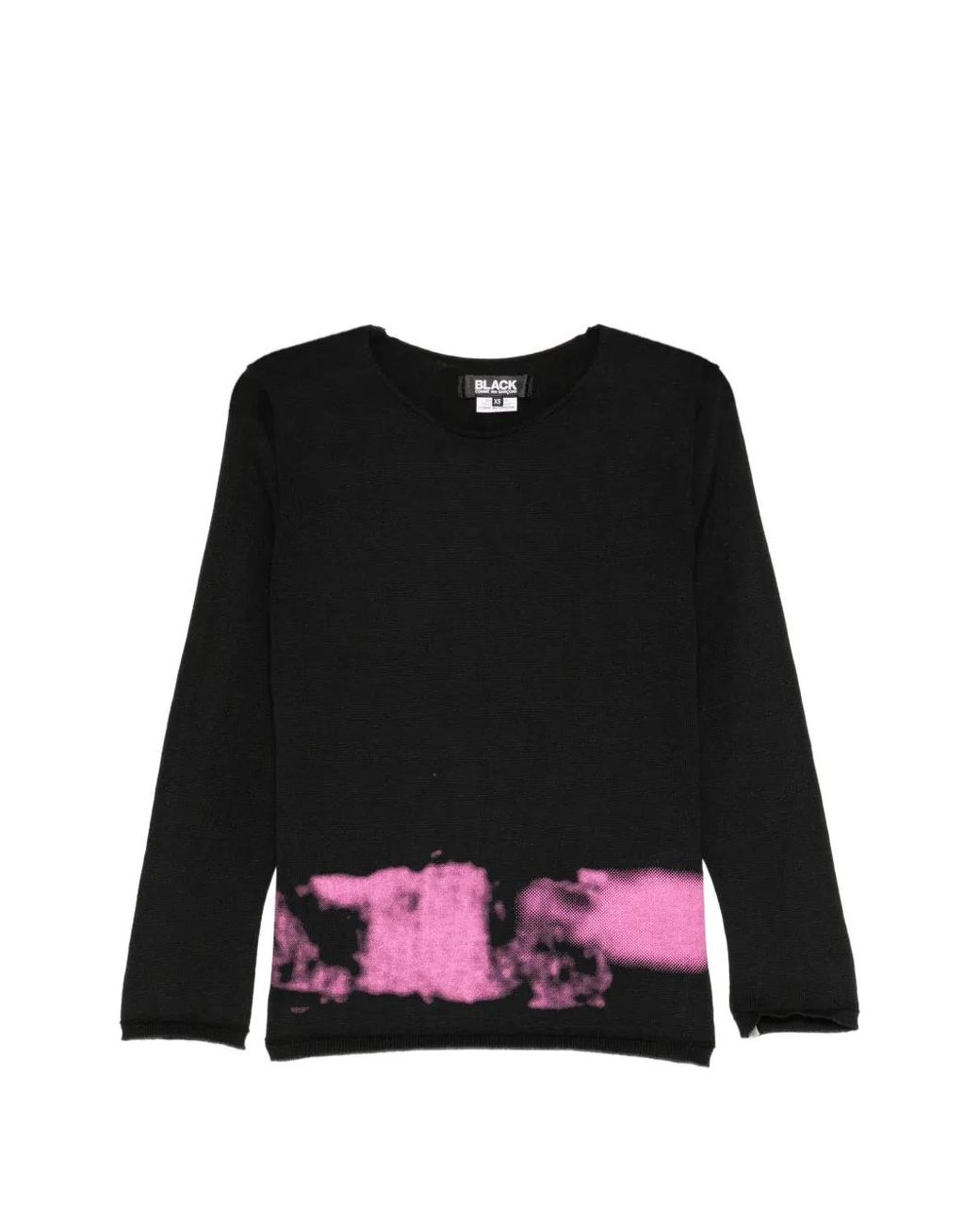 COMME DES GARÇON BLACK Black Pull À Imprimé Graphique