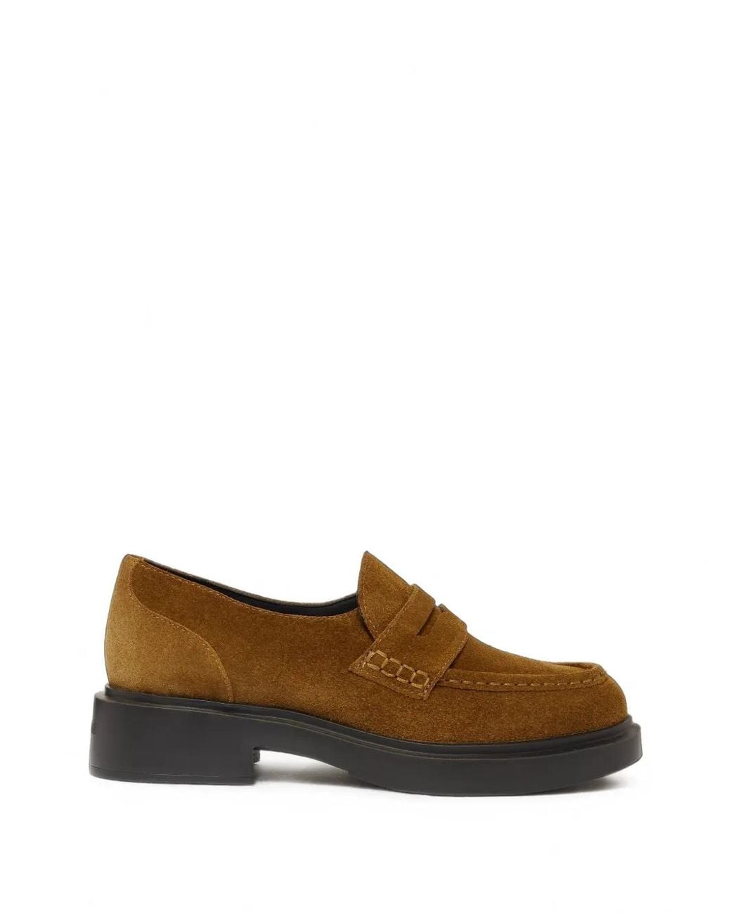 G.H.BASS Brown Albany Ii Penny Loafers