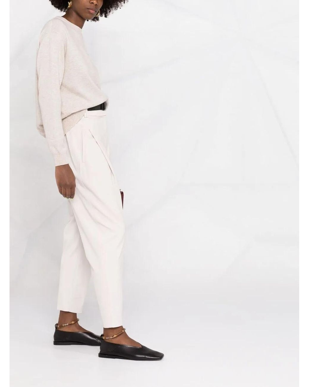 Brunello Cucinelli Multicolor Tapered Leg Trousers