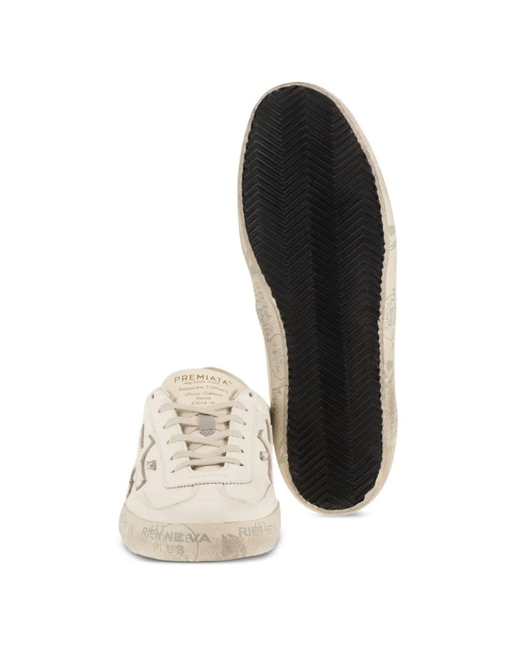 Baskets David 8091 Premiata pour homme en coloris White