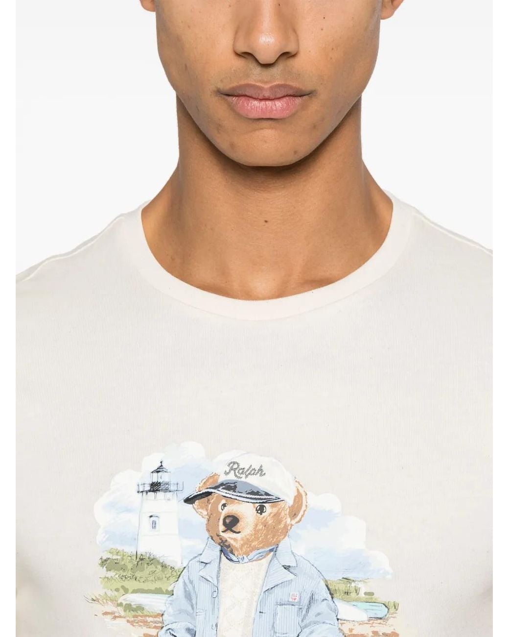 Polo Ralph Lauren White T-Shirts And Polos for men