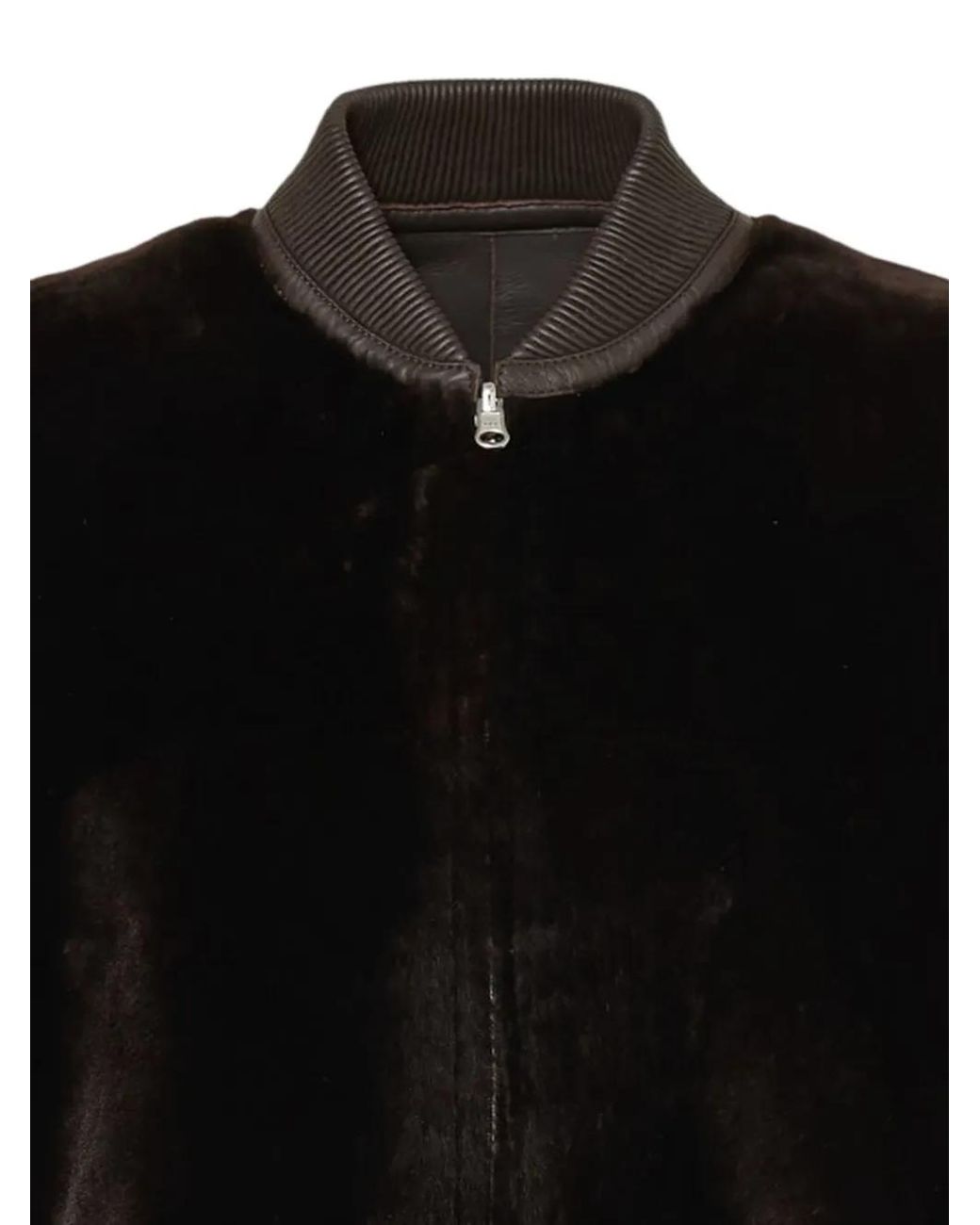 Arma Black Zip-Up Jacket