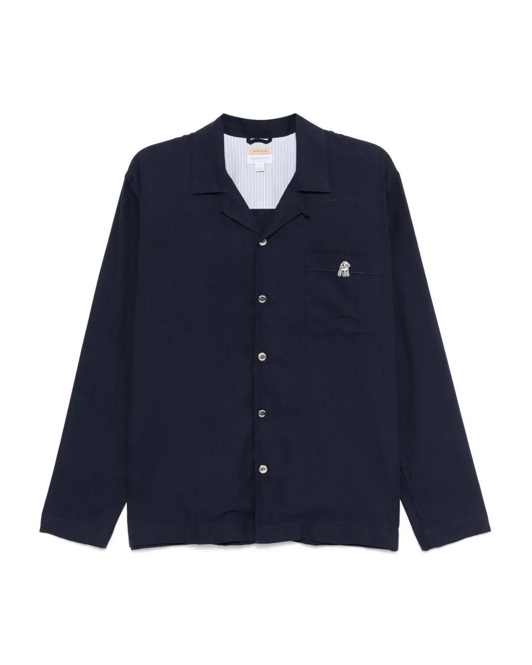Undercover Blue Short-Sleeved Shirt for men