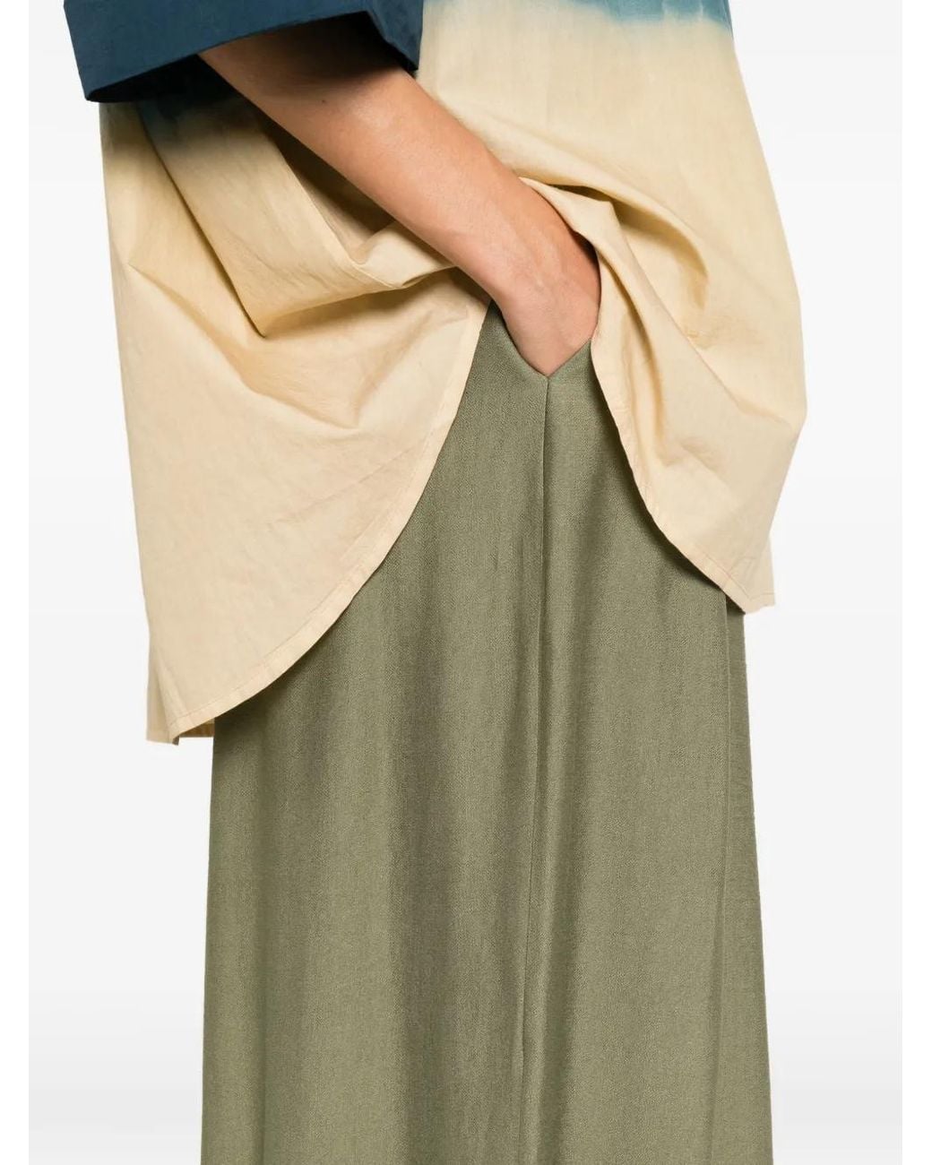 Dixie Green Pleated Pleated Trousers