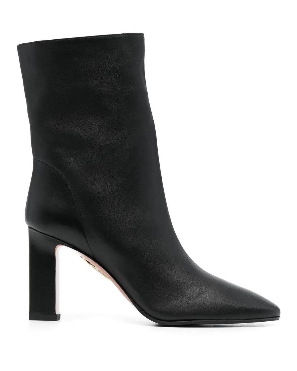 Aquazzura Black Manzoni Ankle Boots