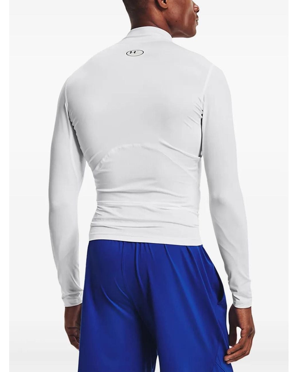 Under Armour Top Met Col in het White voor heren