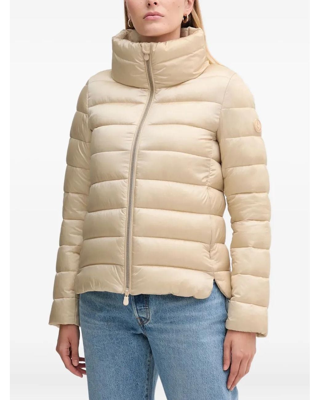 Save The Duck Blue Elsie Padded Jacket