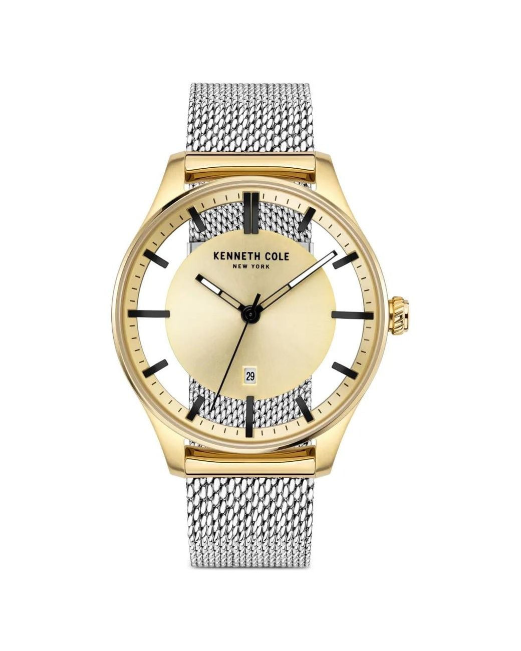 Kenneth Cole Metallic Montre Skeleton Mm for men