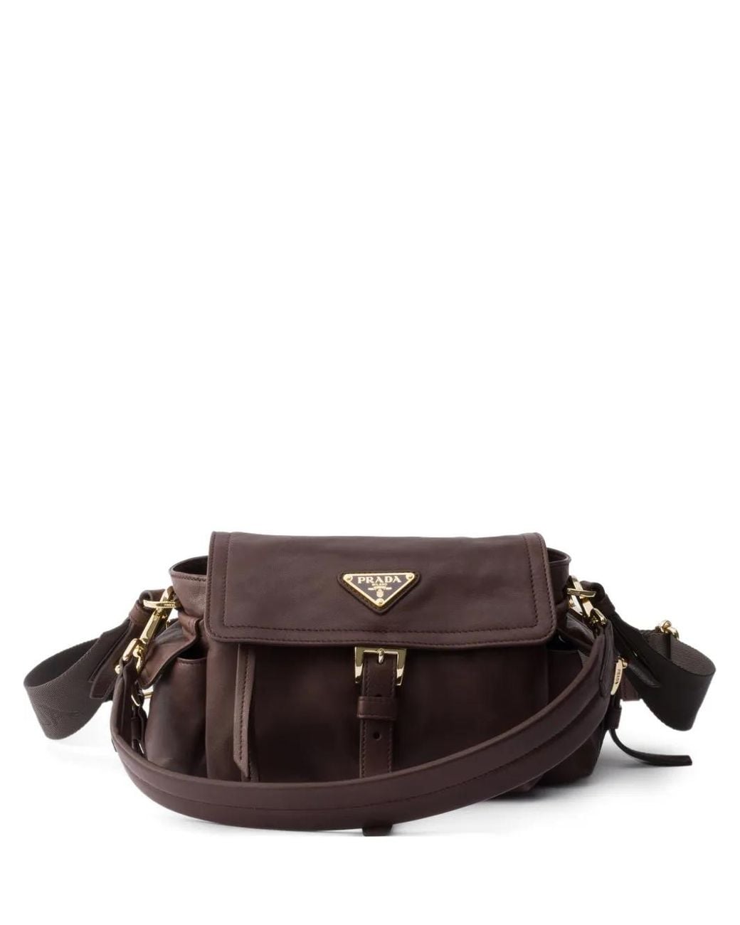 Prada Brown Explore Nappa Leather Mini-Bag