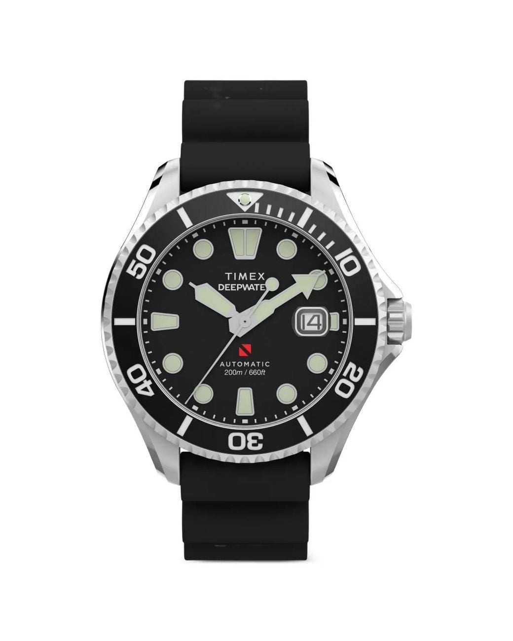 Timex Black Deepwater 44Mm Watch for men