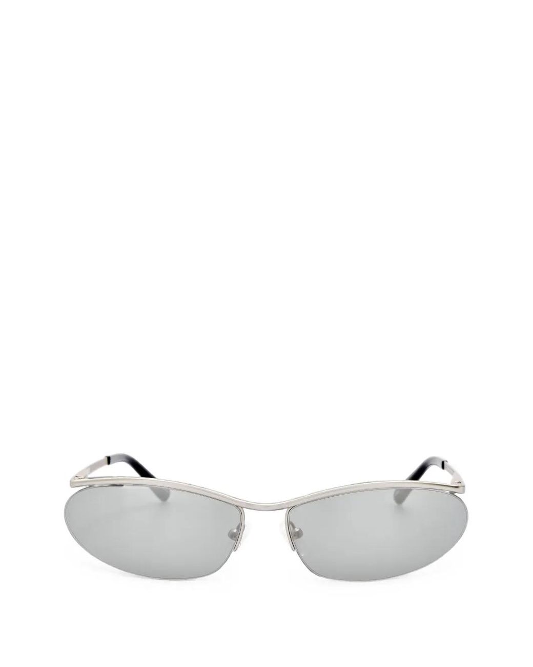 The Attico White X Linda Farrow Charlotte Sunglasses