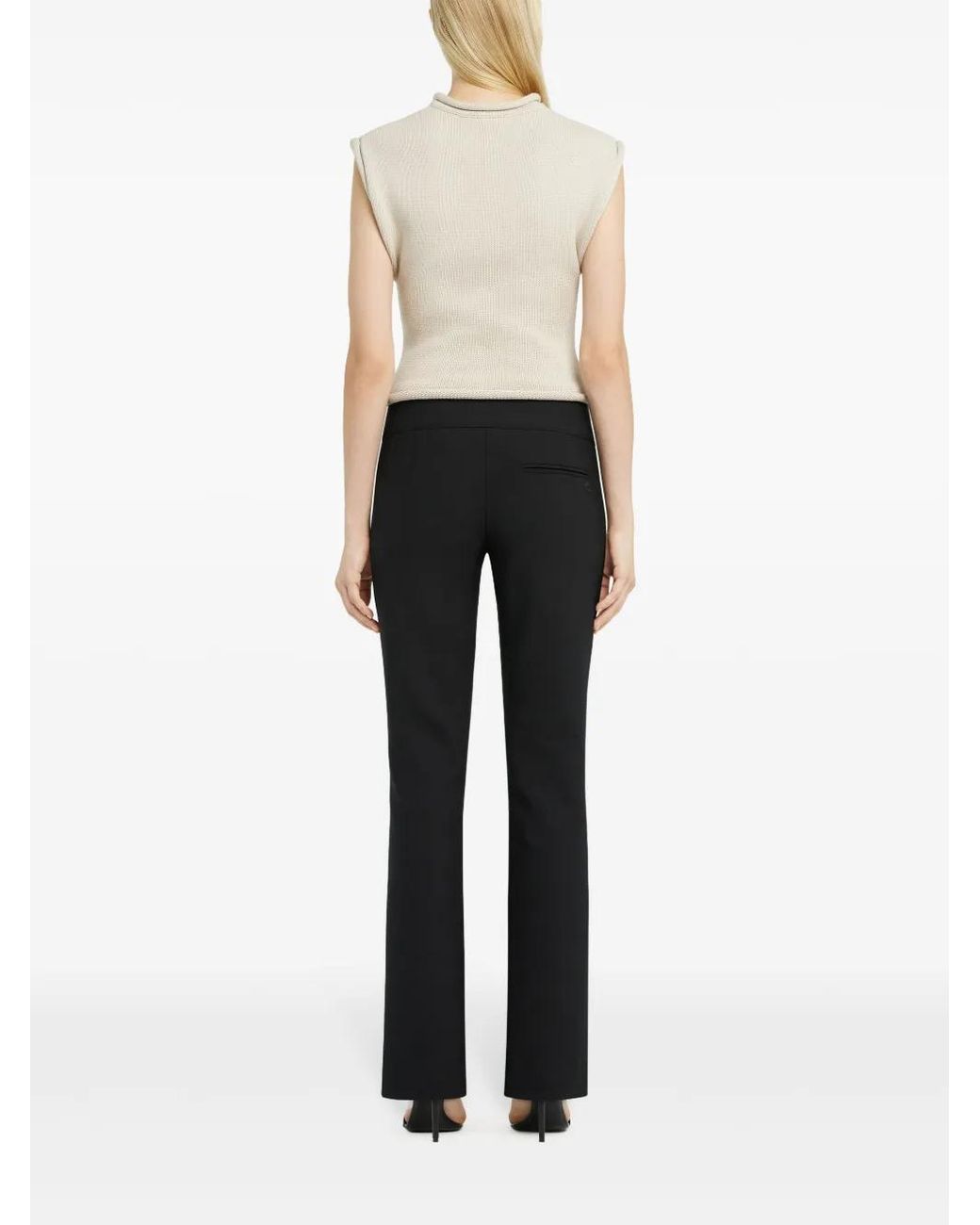 Courreges White Knitted Top