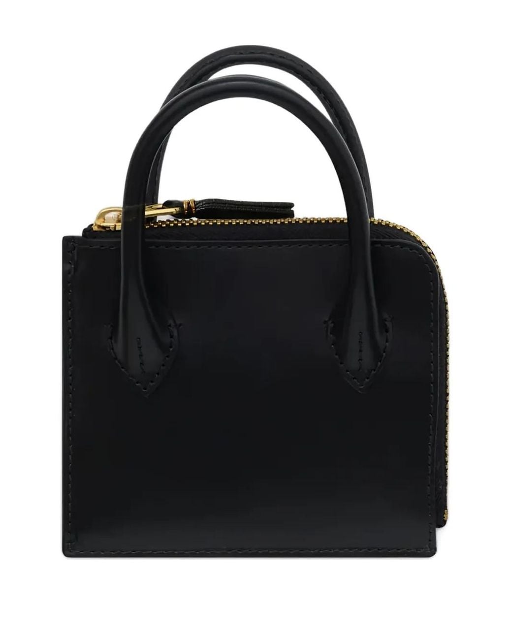Comme des Garçons Black Zip-Handle Wallet for men