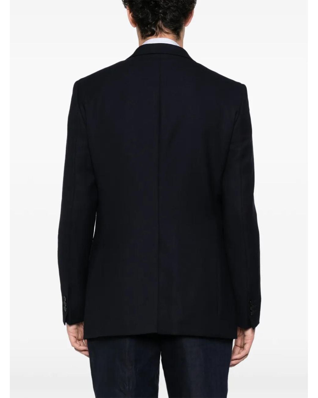 Fursac Black Buttoned Blazer for men