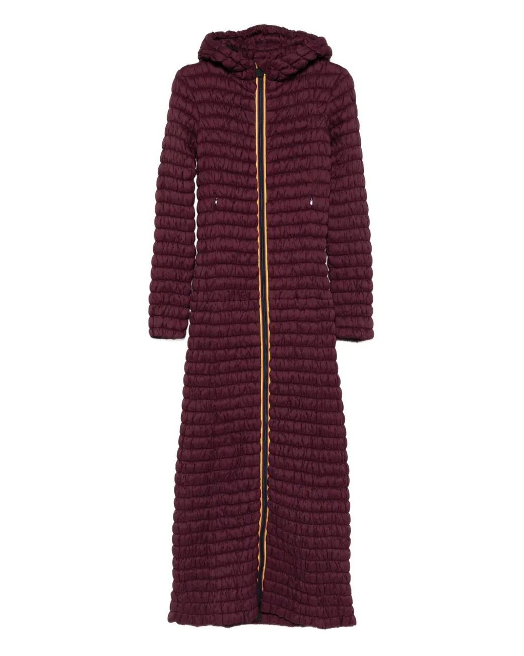 K-Way Purple Hooded Coat