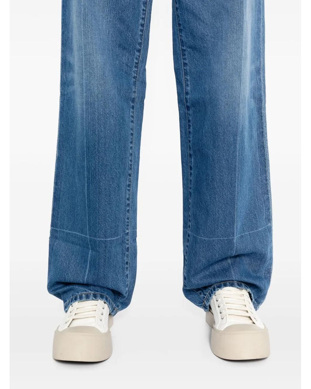Setchu Blue Straight-Leg Jeans for men