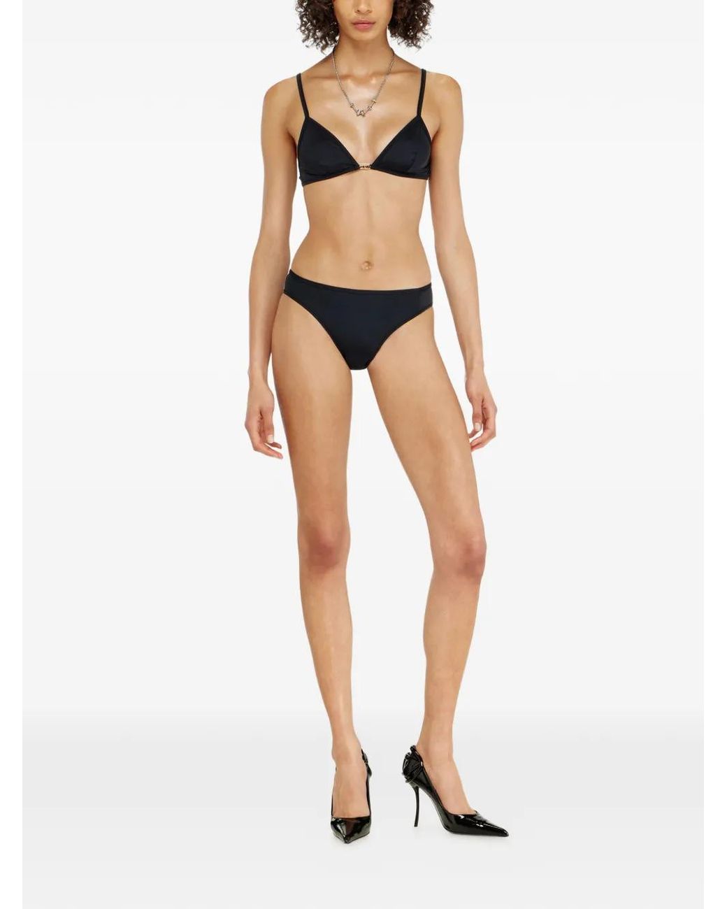 DIESEL Black Soutien-Gorge À Bonnets Triangle