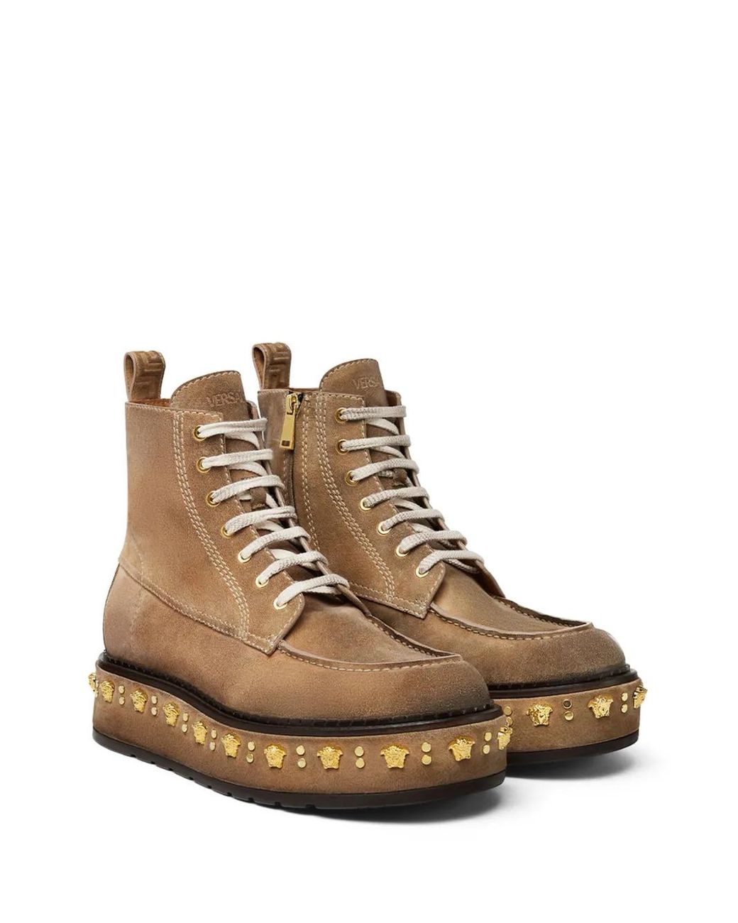 versace-brown-Studded-Stack-