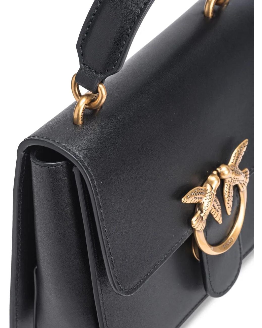 Pinko Black Mini Handbag Love Bag Top Handle