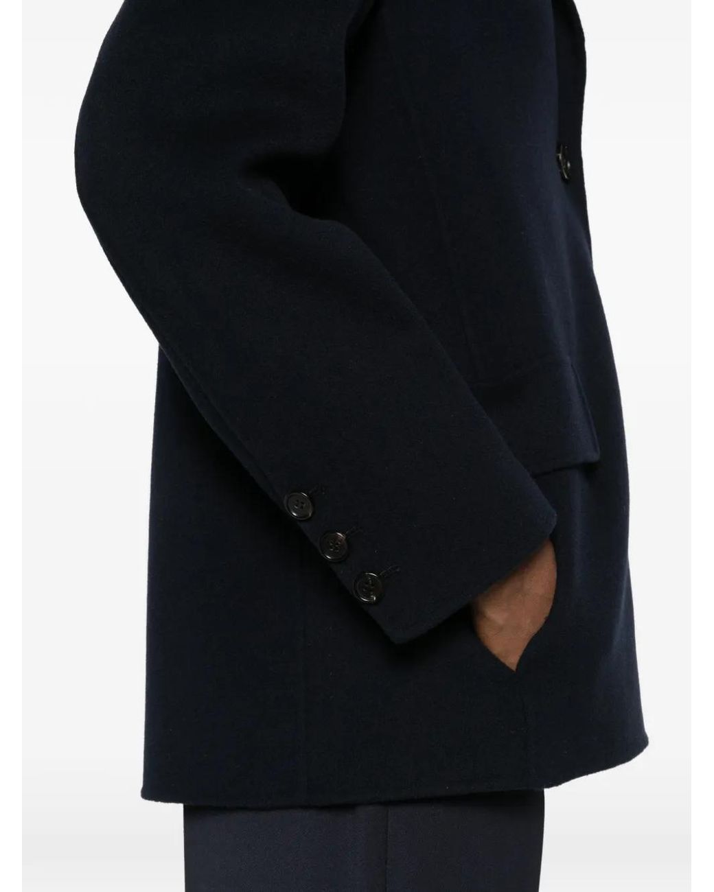 Max Mara Black Melfi Single-Breasted Blazer