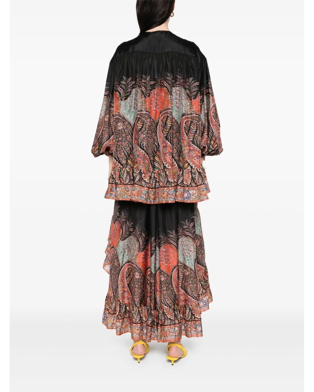 Zimmermann Rhiannon Blouse in het Black